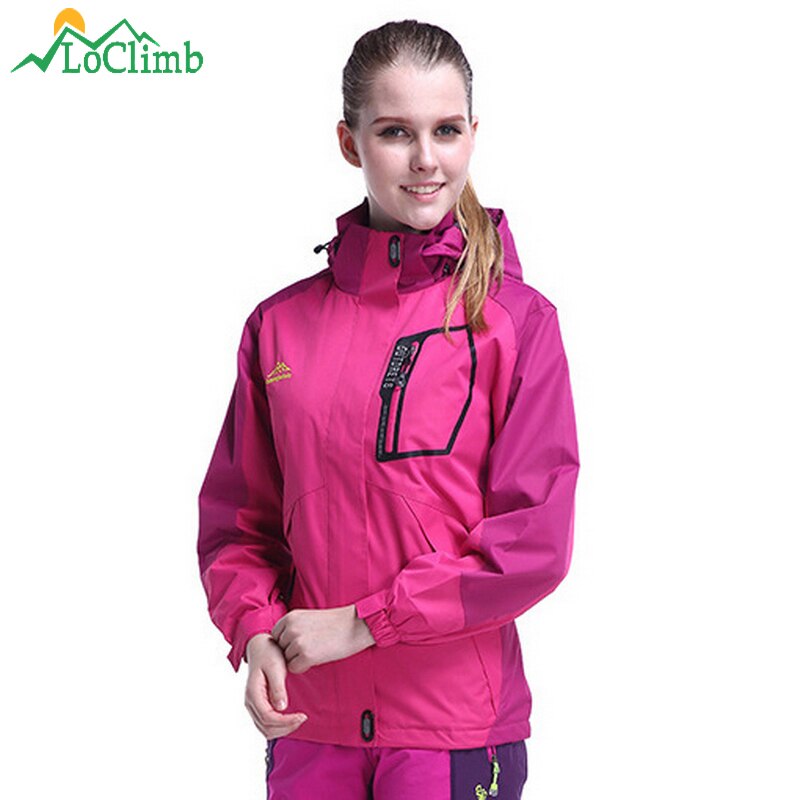 Loclimb kamperen wandelen jassen dames herfst waterdicht winddicht outdoor sport jas klimmen trekking dames windjack ,aw010