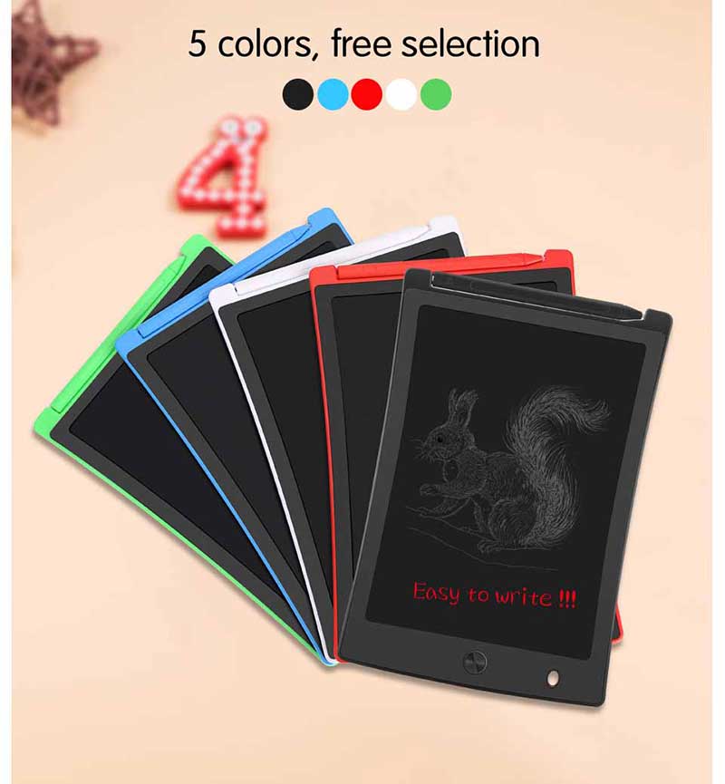 8.5 Inch Doodle Board Kids Electronic Handwriting Pad Digital LCD Writing Tablet 5 Colors Graphics Board Child