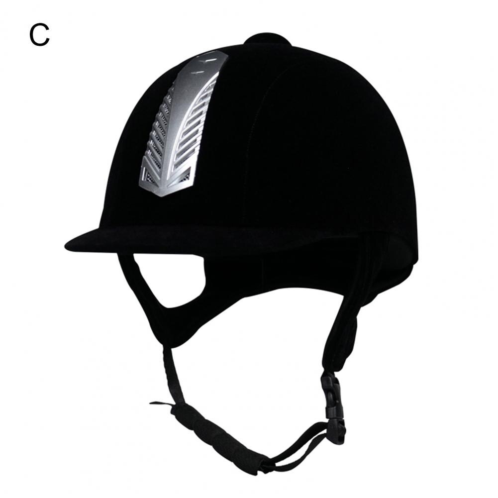 Unisex Breathable Equestrian Helmet Adjustable Horse Riding Cap for Racecourse Equestrian Supplies Riding Hats