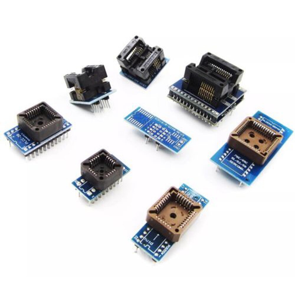 Mini TL866CS Pro USB BIOS Universal Programmer Kit with 9pcs Adapter Programmer Kit With 9pcs Adapter