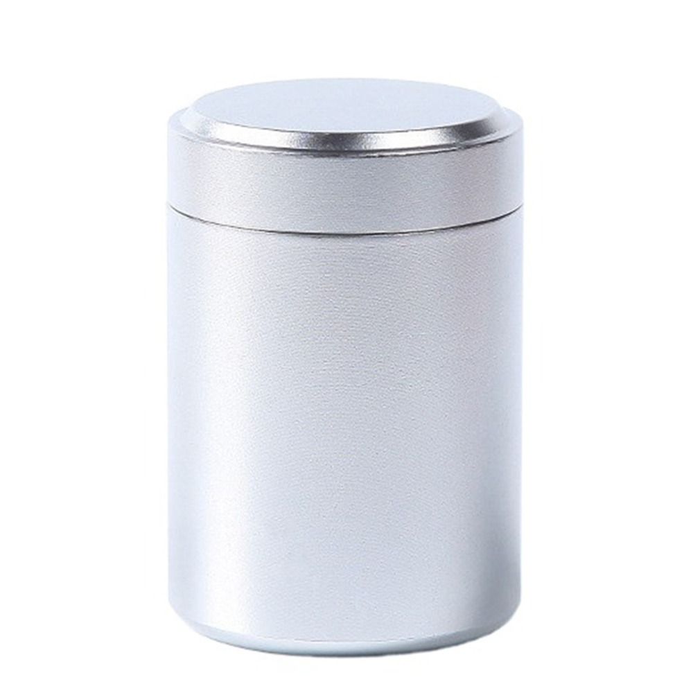 Runde kleine Metall-Aluminium-Dosen versiegelt lose Tee-Verpackungs dosen reisen tragbare Behälter Glas Zucker Kaffee Süßigkeiten Veranstalter: MULTI
