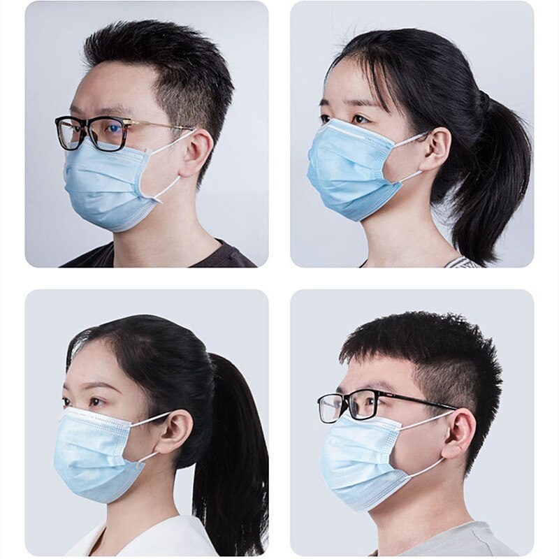 5 pièces Support de respiration 3D Support pour un port confortable cadre de soutien intérieur garder le tissu hors de la bouche réutilisable lavable H
