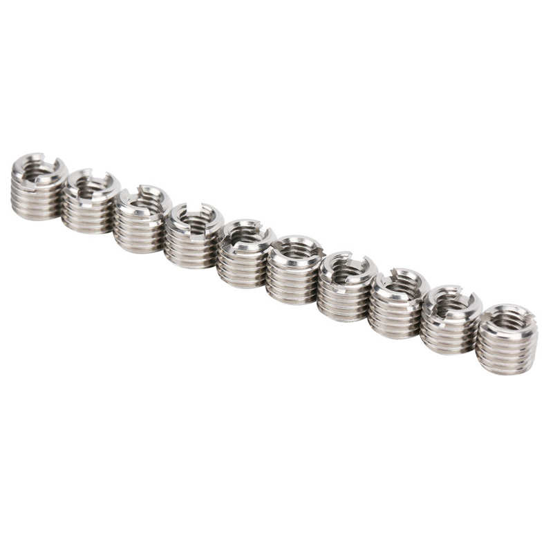 helical screw stainless steel insert for hardware repair tools Thread Inserts Reducing Nut Repair Tool Male Female