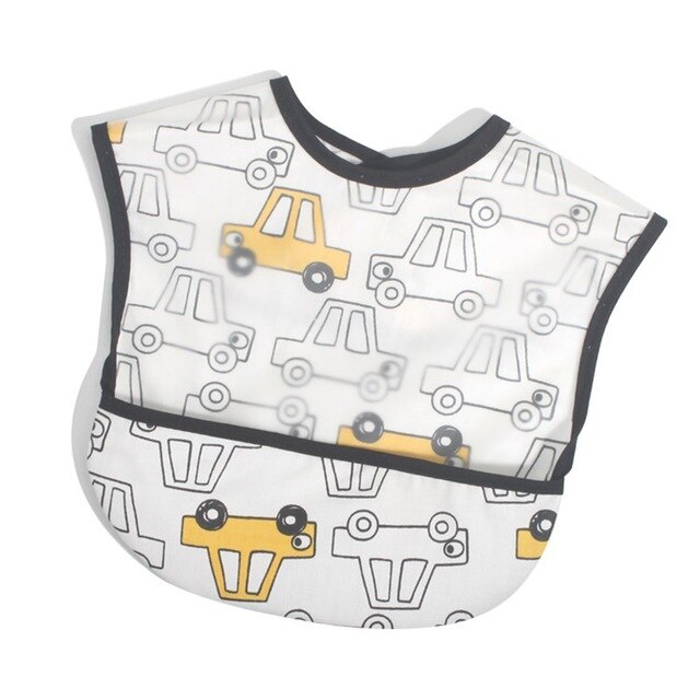 Pudcoco Zuigelingen Baby Jongens Meisjes Feeding Spuugdoekjes Slabbetjes Schort Waterdichte Eva Lunch Bib Cartoondruk Slabbetjes: G