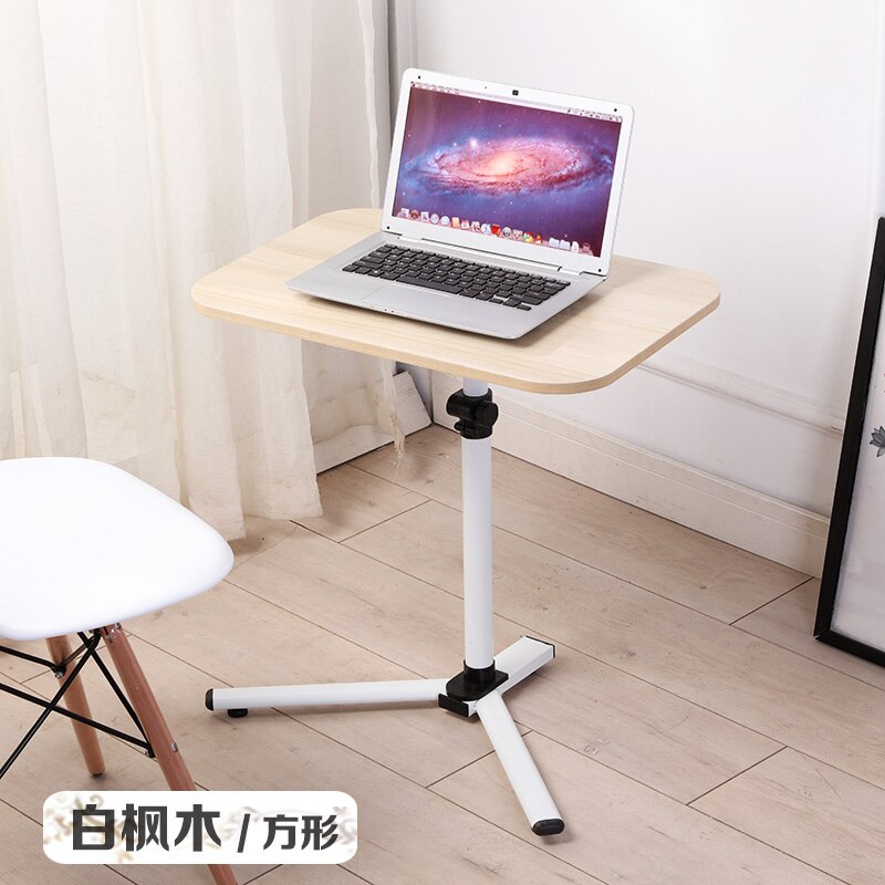 Louis Einfache Laptop Schreibtisch Faul Heben Schreibtisch Mobilen Klapp Nachttisch Sofa Seite Tisch: S10 Maple