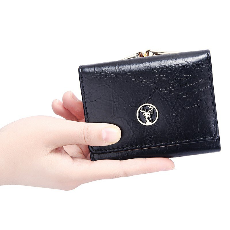 Small Women Wallet Animal Short Women's Wallet Card Holder Girls Mini Wallet Woman Lady Coin Purse for Female Clutch Bag