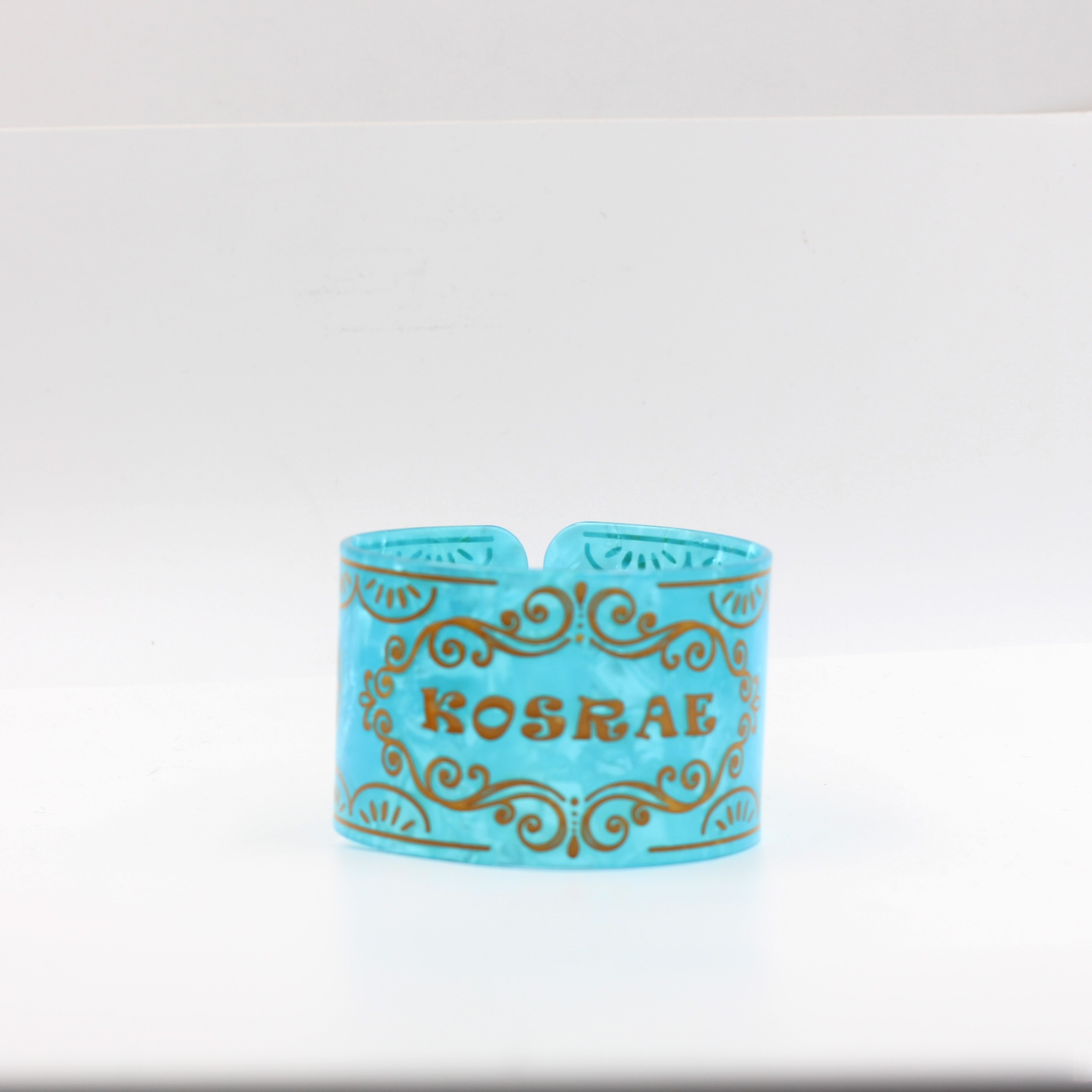 Brazalete con escudo de tortuga samoana, pulsera Tribal ancha con epoxi dorado, superventas: 6