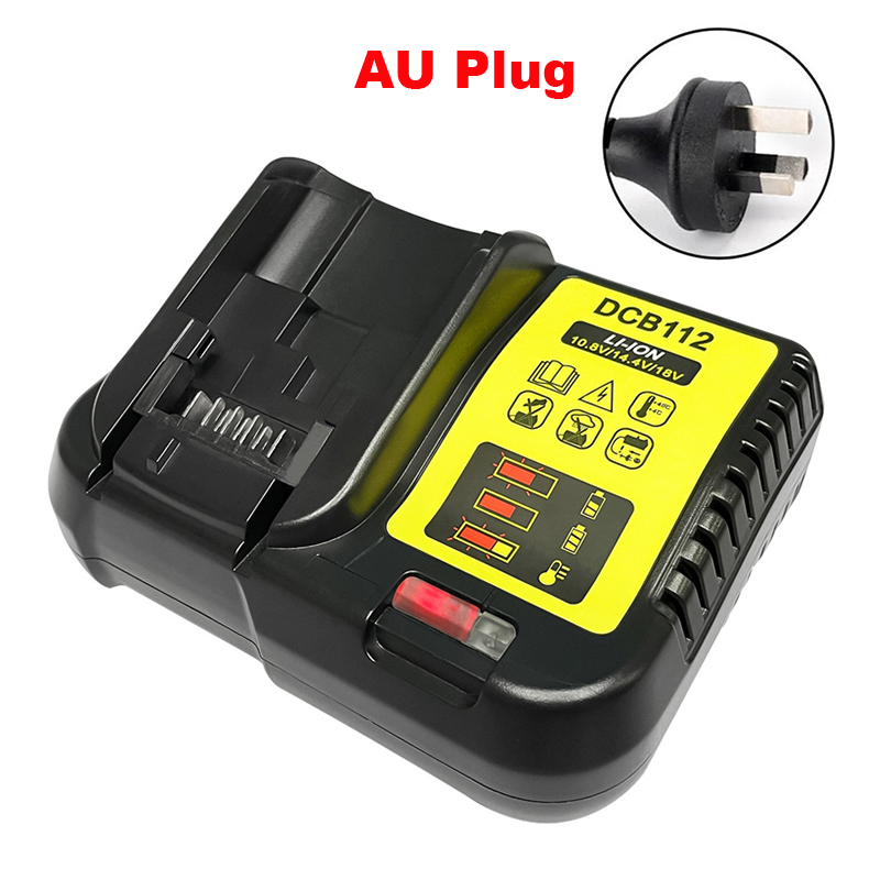 DCB112 for Dewalt Battery Charger Replacement for Dewalt 12V 20V Lithium-Ion Battery DCB205 DCB112 DCB201 DCB200 DCB612 DCB609: SKY BLUE