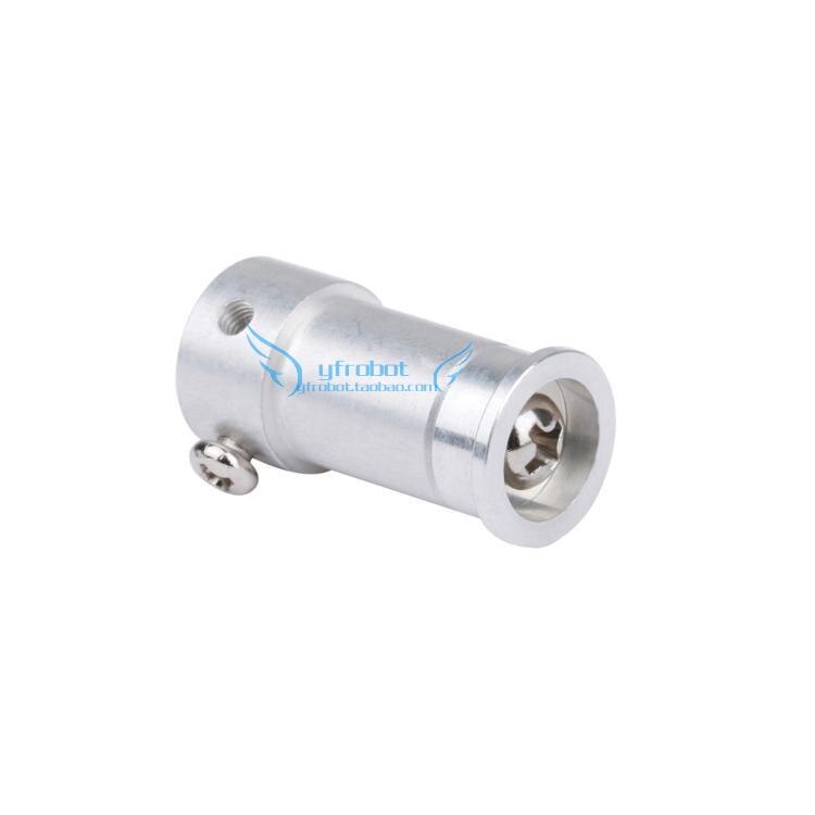 15Kg Belasting 58/82Mm Aluminium Omni Wiel Metalen Fulai Wiel Omni Robot Ros Platform Omnidirectionele Motion: 5mm hubs