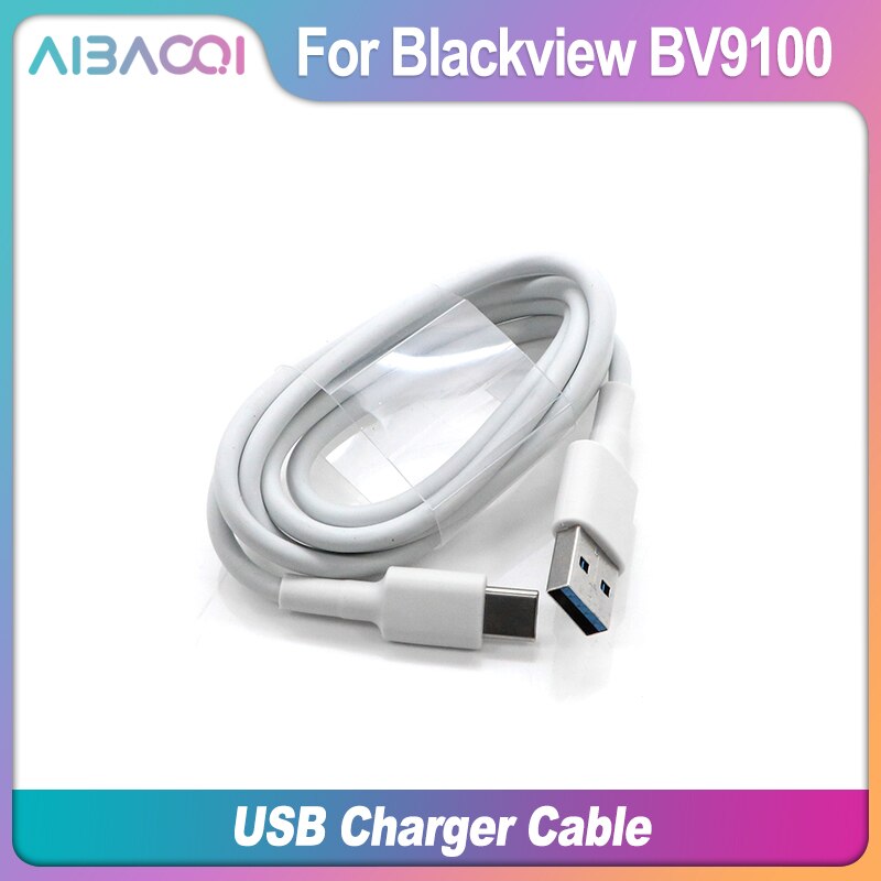 USB originale Adattatore del Caricatore UE di Corsa Della Spina di Potere di Commutazione di Alimentazione + Usb Cavo Dati Cavo di Linea per Blackview BV9100 Del Telefono