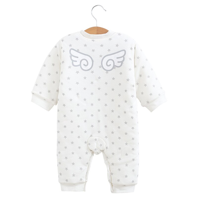 ICH Liebe Papa Mutter Winter Strampler unisex Baby Jungen Kleidung Verdicken Coton neugeboren drucken Baby Mädchen Kleidung Lang Hülse