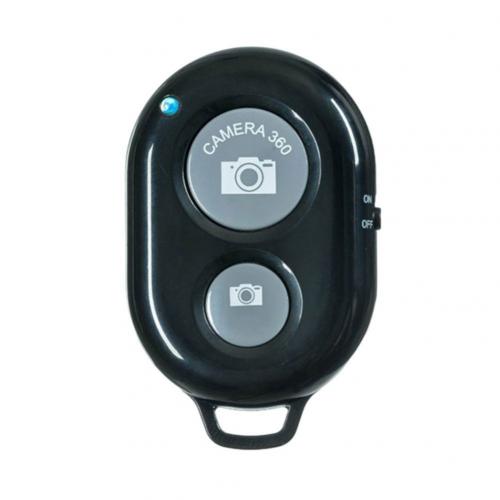 Universal Bluetooth Mobile Phone Camera Remote Control Shutter for Selfie Stick: Black