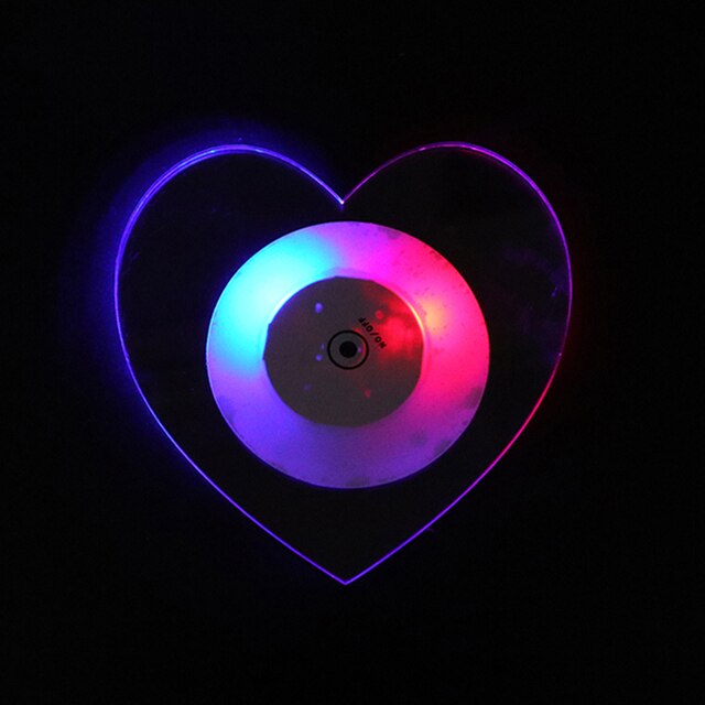 LED Coaster Cup Holder Mug Stand Acrylic Bar Cocktail Lighting Mat Kitchen Accessories For Home Bar Party: 7