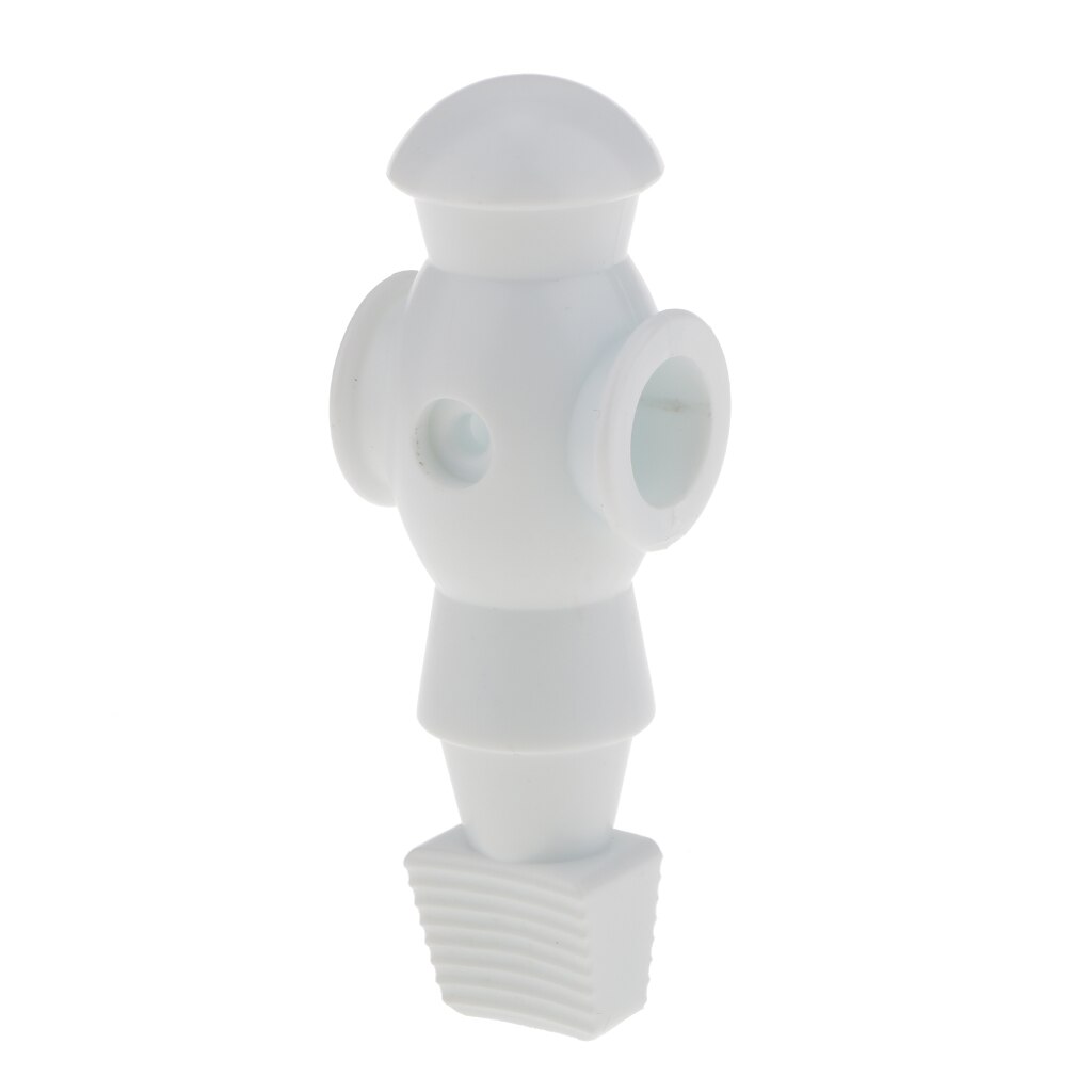 Foosball Men/Table Soccer Player Part fit with Standard 5/8 inch Foosball Rods -: White