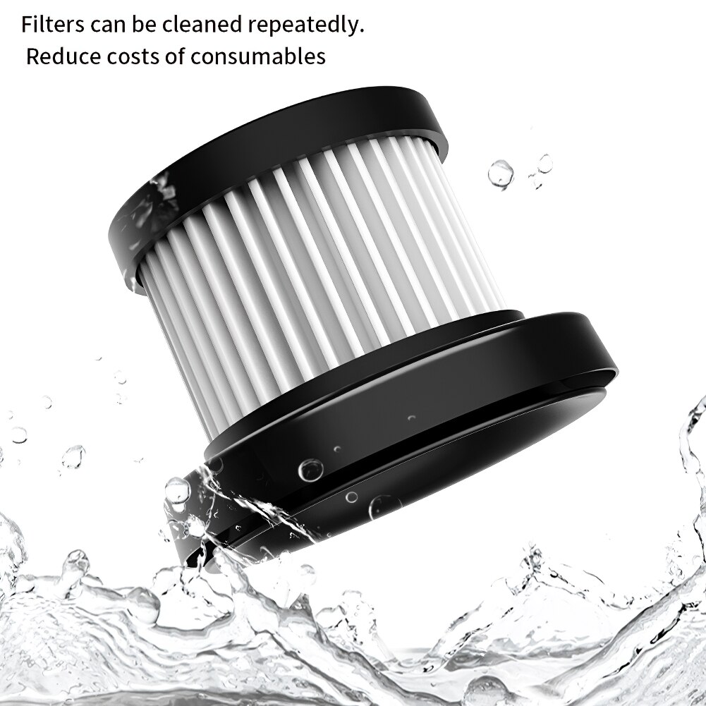 Handheld Wireless Vacuum Cleaner Rechargeable Cyclone Suction Car Vacuum Cleaner Portable Lightweight Cordless Wet/Dry Auto