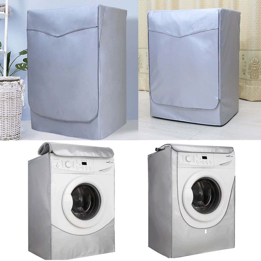Volledig Automatische Roller Wasmachine Covers Waterdichte Wasmachine Top Stofkap Bescherming Voorlader Wasdroger S-L