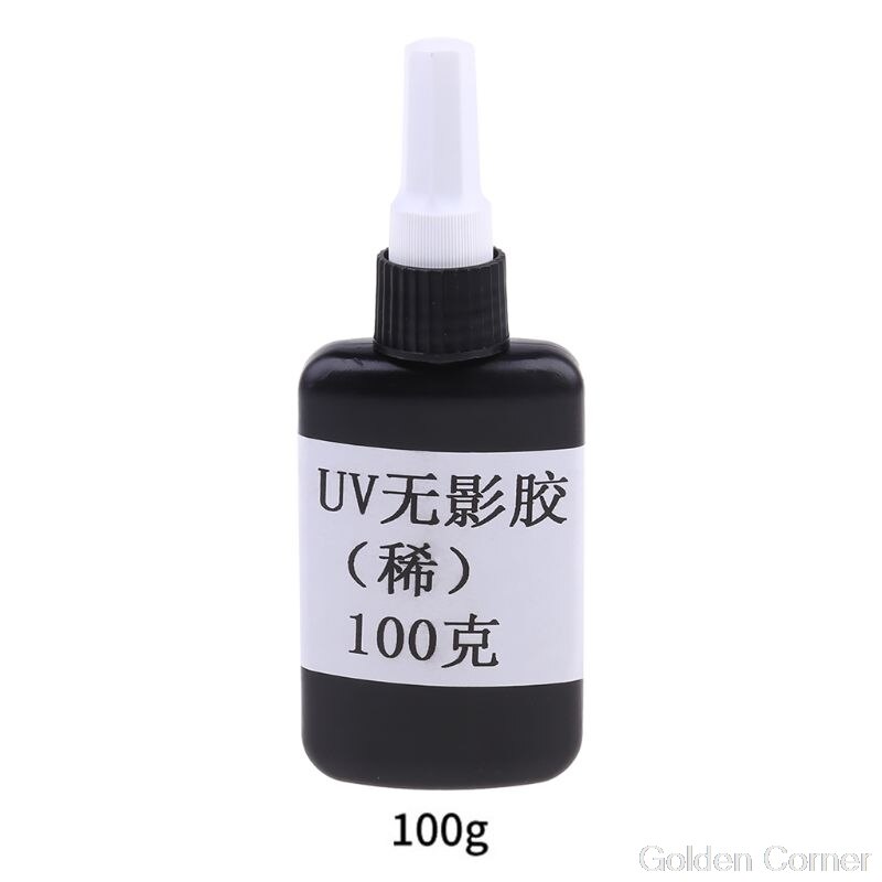 Resina UV transparente dura para la fabricación de joyas, curado ultravioleta, luz solar activada, W8EB: 100g