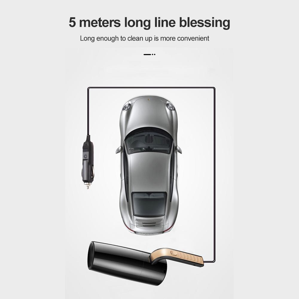 120W 12V 4500Pa Hoge Zuigkracht Auto Stofzuiger Draagbare Handheld Stofzuiger Nat Droog Tweeërlei Gebruik stofzuiger Voor Car Home
