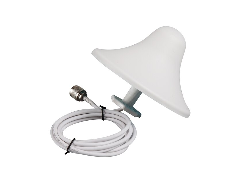 Ceilling Antenna800-2700mhz Indoor Gsm 2G 3G 4G N Connector 3dBi Met 2M Kabel Voor Mobiele Signaal booster 360 ° Omni Antenne