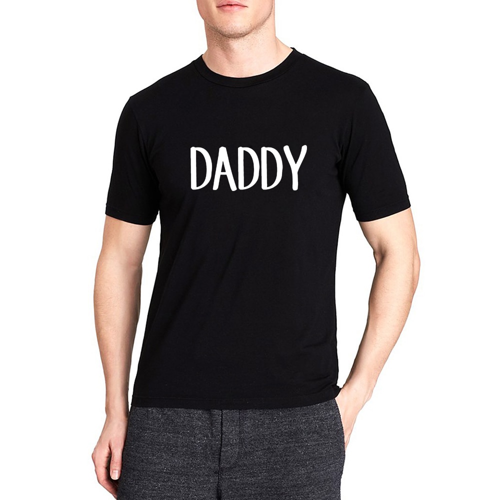 Far og fars engel sommer familie matchende tøj far datter baby piger dreng barn kortærmet t-shirt