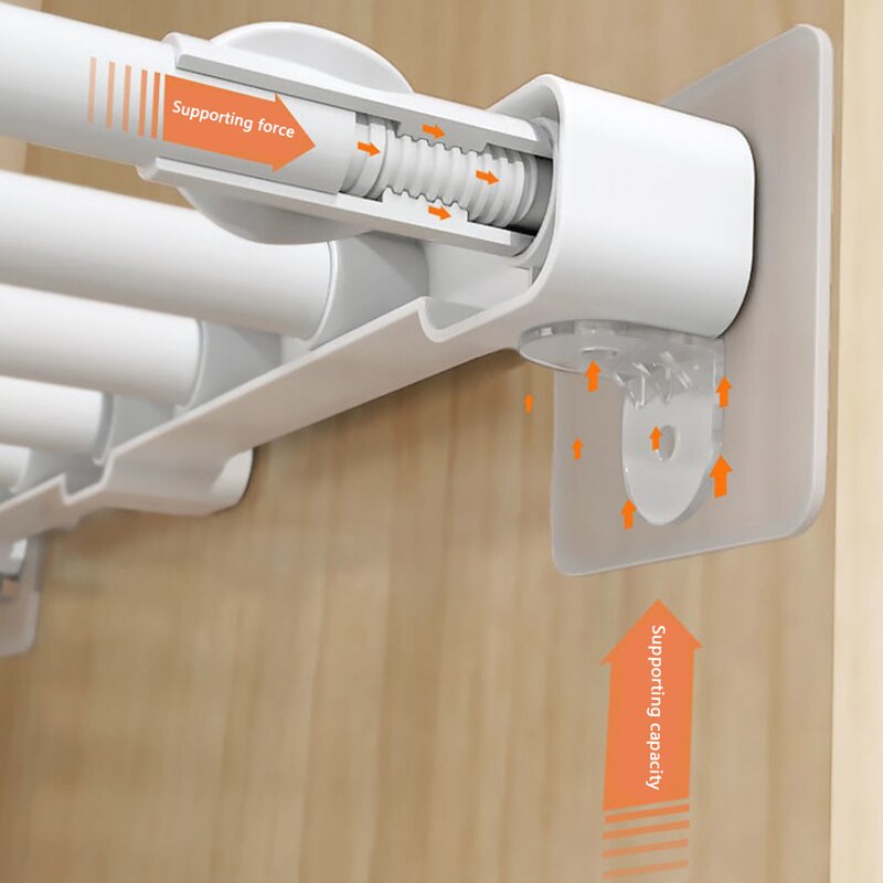 4/8Pcs Plastic Shelf Support Clips Adhesive Pegs Closet Cabinet Shelf Support Clips Wall Hanger For Kitchen Bathroom Wardrob