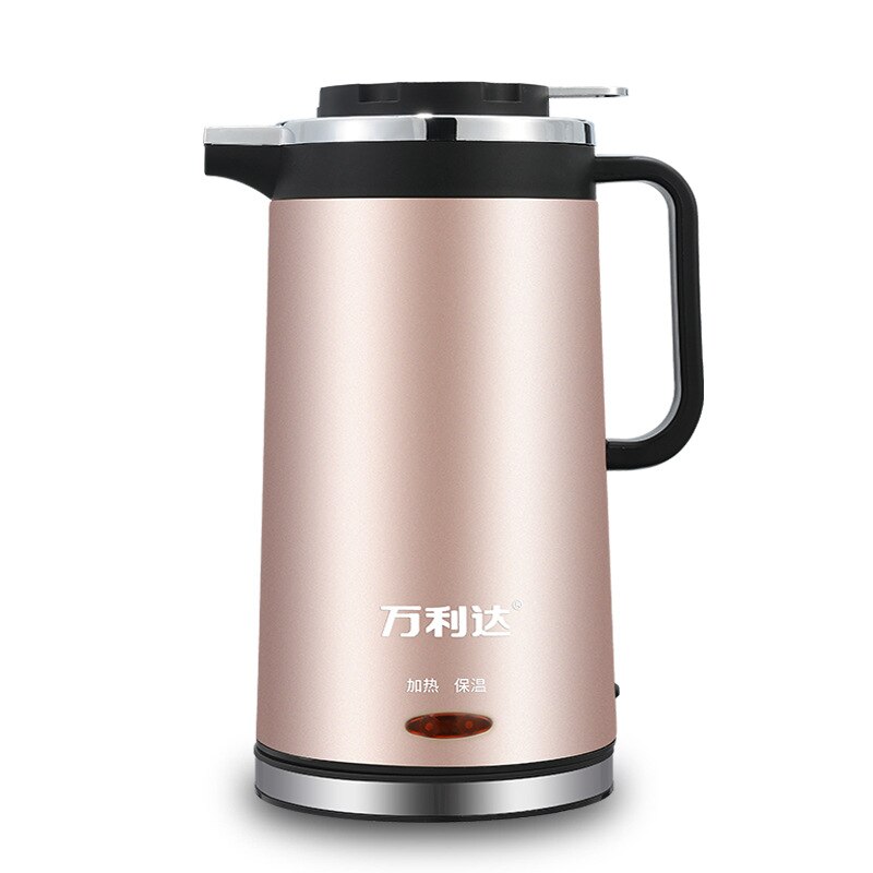 Double-Layer Insulated Electric Kettle 304 Stainless Steel Kettle Electric Kettle: SKU41006