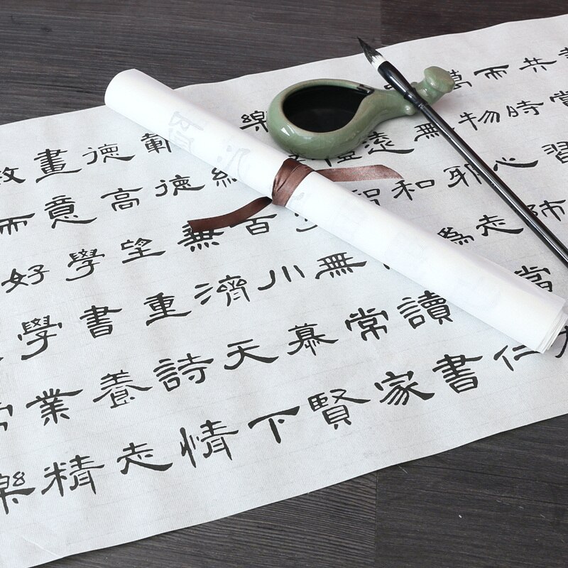 Chinese Officiële Script Calligraphi Schrift Volwassen Borstel Calligraphie Voorbeeldenboek Set Beginner Chinese Kalligrafie Praktijk Schrift