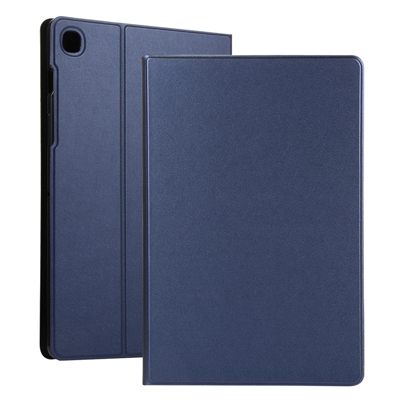 Coque Voor Samsung Galaxy Tab A7 Case 10.4 Inch SM-T500 T505 Business Leather Cover Voor Samsung Tab A7 Tablet gevallen T500: Dark Blue