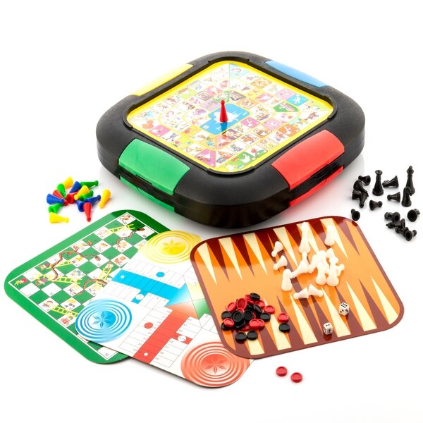 einstellen von 5 Bord Spiele