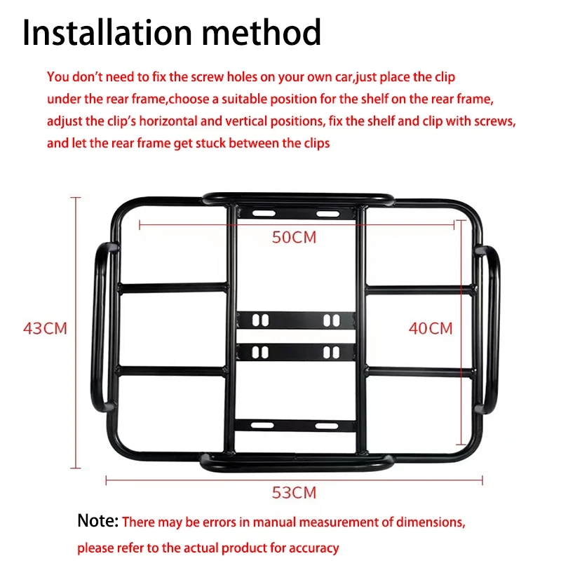 Bastidores traseros para bicicleta de montaña y carretera, portaequipajes Universal para bicicleta, portaequipajes para turismo, portaequipajes para bicicleta con guardabarros, estante de para llevar