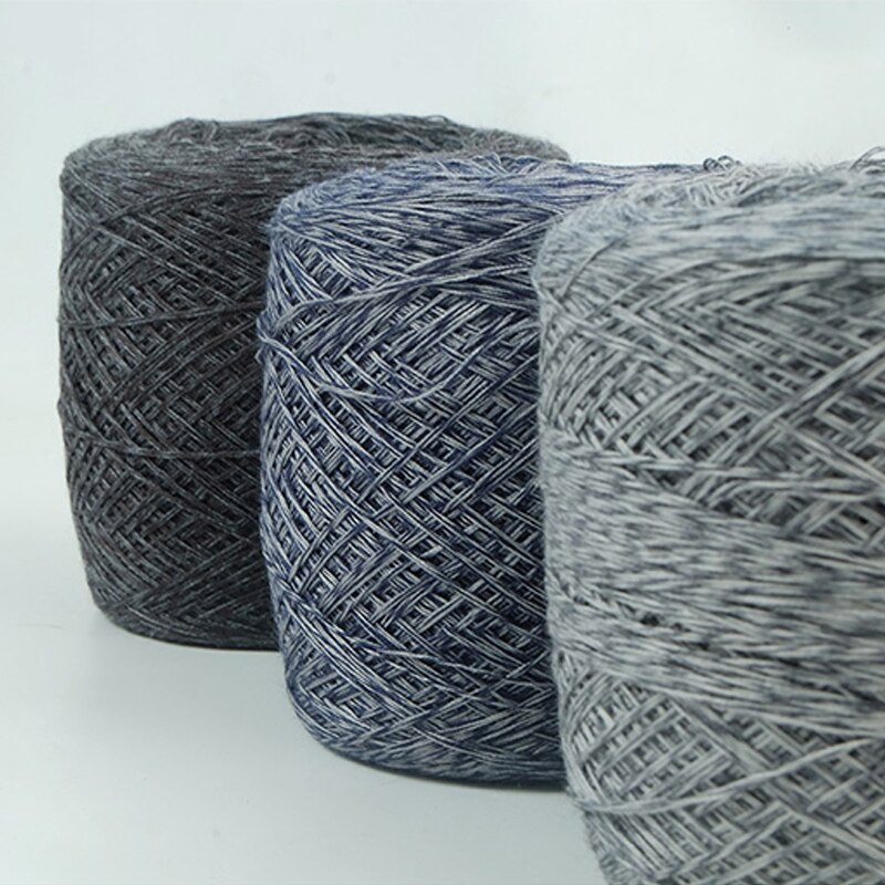 Fil de laine mérinos naturel en peluche organique Unique de 150g, pour bricolage, tricot à la main, Crochet, tricot fantaisie, tissage ondulé, fil à coudre X3394