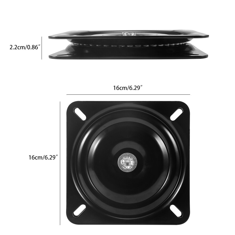Heavy Duty Lazy Susan Bearing Turntable Boat Seat Swivel Plate Base 360 Degree Rotating Display Stand Furniture Hardware