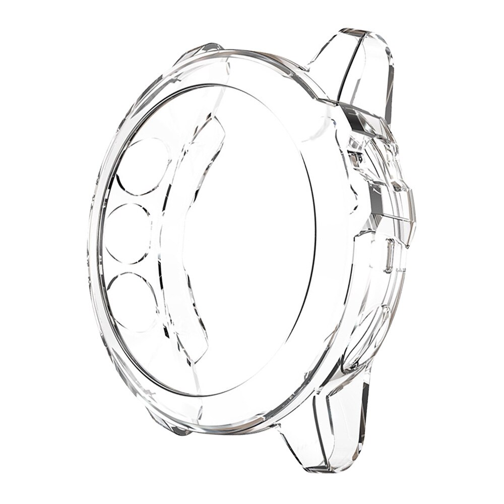 Thin TPU Soft Protector Case for Garmin Fenix 5X Watch Cover Lightweight Bumper for Fenix 5 X Frame Accessories: Clear