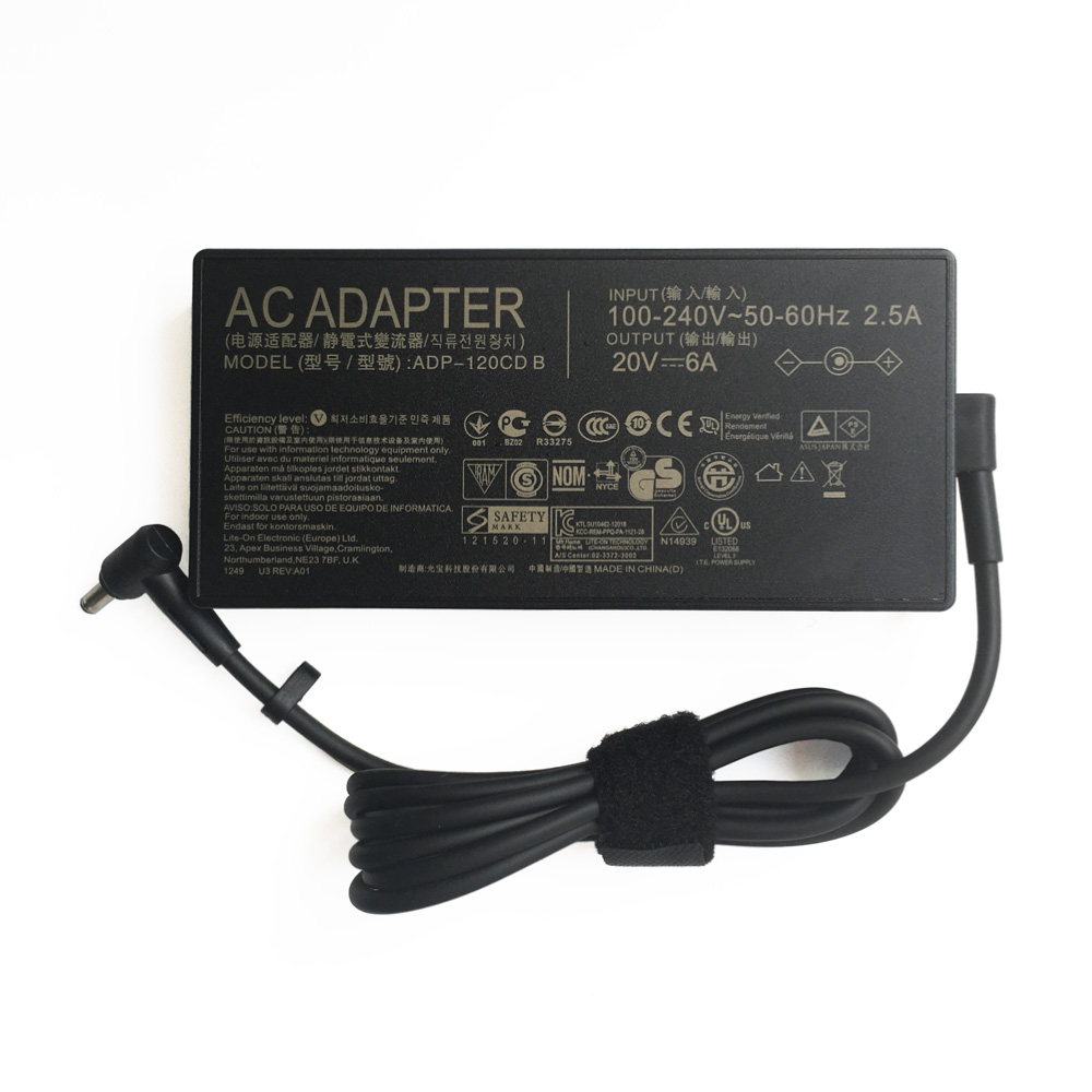 20v 6a ac adapter & kabel für asus Q537FD-BI7T7 A17-120P2A laptop ladegerät netzteil