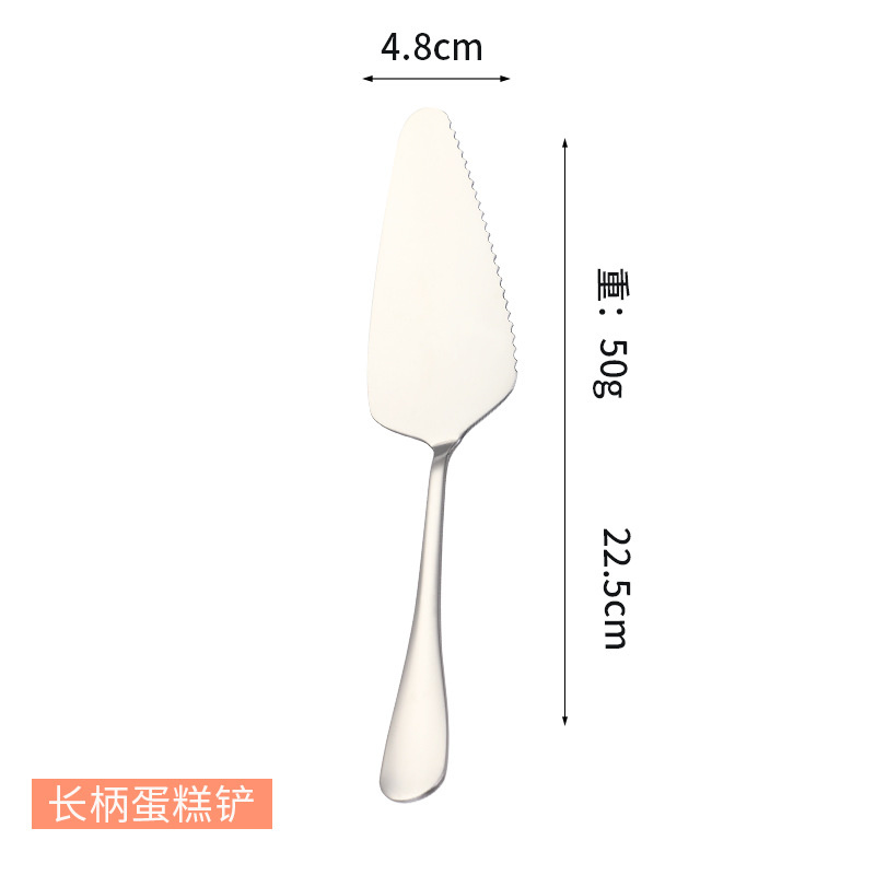 Outils à pâtisserie en acier inoxydable, ensemble de couteaux à pelle à gâteau de mariage, couteau à Pizza en or Rose, accessoires d'outils de cuisson, couteaux de cuisine 1 pièce: Rose