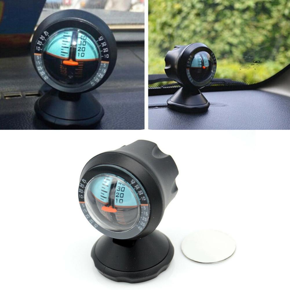 Car Inclinometer Gradient Balancer Declinator Angle Slope Level Meter Gauge