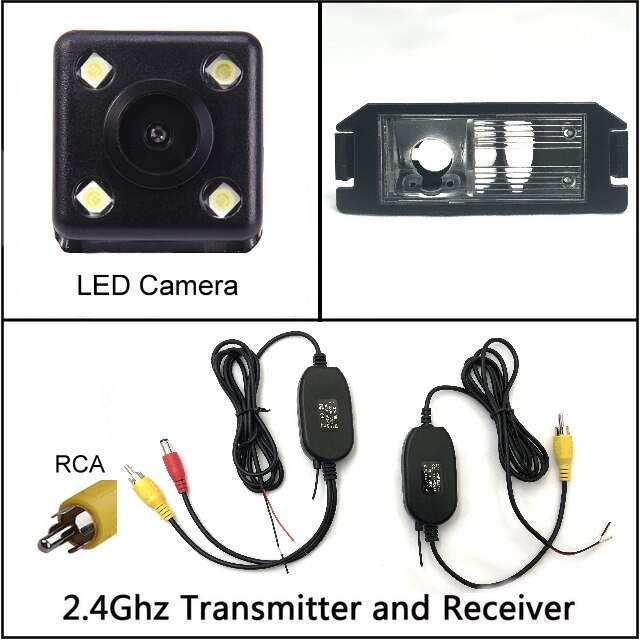 For Hyundai i10 i20 i30 Elantra GT Touring 07 - 17 Dodge i10 Reversing Camera Car Back up Parking Camera Rear View Camera CCD: wireless n 4 LED