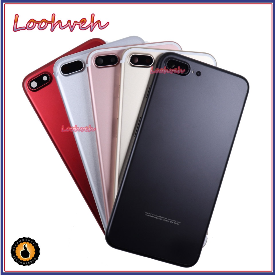 Aaa+ voor iphone 7 7g hoesje iphone 7 plus behuizing volledige behuizing behuizing montage batterijklep vervanging middenframe