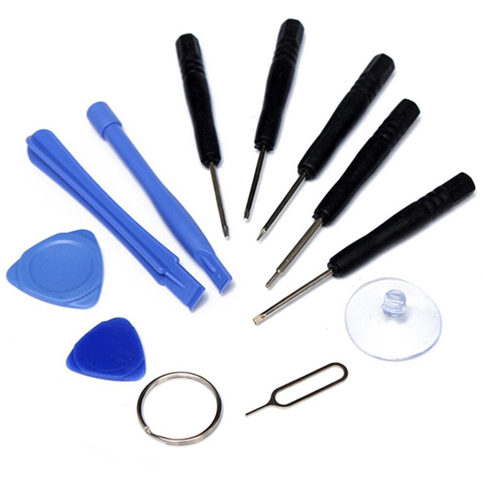 10Sets 11 In 1 Opening Gereedschap Demonteren Kit Voor Iphone 4 4S 5 5S 6 6S smart Mobiele Telefoon Reparatie Tools Kit Schroevendraaier Set