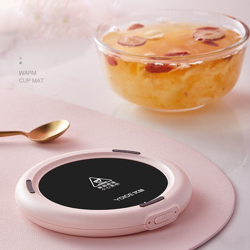 5V tasse chauffage USB Charge Smart thermostatique thé fabricants chauffage caboteur bureau chauffage pour café lait thé tasse Pad