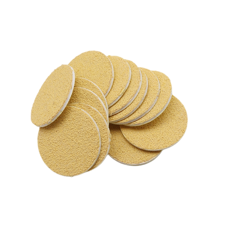 ~ Geel Schuurpapier 50/pcs Pedicure Voetverzorging Gereedschap 15mm 20mm 25mm 35mm nagel boor Schijf disc Salon Eelt Vervangbare