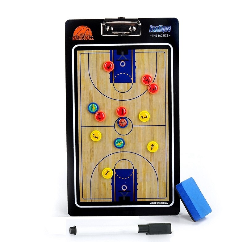 Basketball Zipper Board Referee Basketball Teaching Board: Default Title