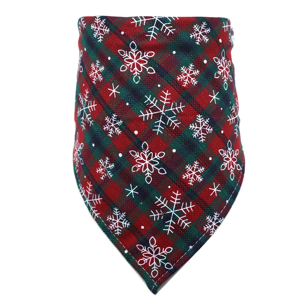 1 Stck Weihnachten Hund Bandana Haustier Liefert Hunde Haustiere Bandanas Schal Kleine Hund Lätzchen Baumwolle Welpen Zubehör Hund Einkaufen Haustier liefert: Grün / 28x28x40cm