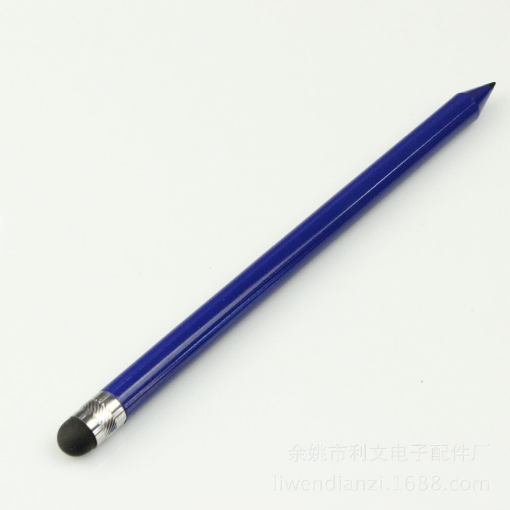 pencil style stylus resistance and capacitance dual-use touch screen pen