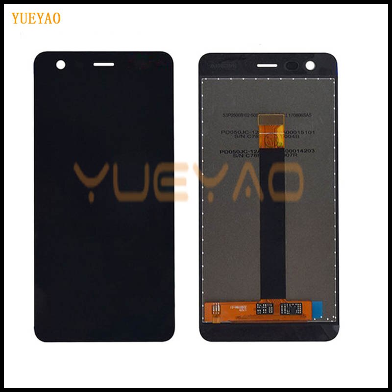 Lcd Display Voor Nokia 2.1 Lcd Ta-1080 1084 1092 1093 Lcd-scherm Met Touch Sensor Voor Nokia 2 N2 Ta-1029 Ta-1035 Display