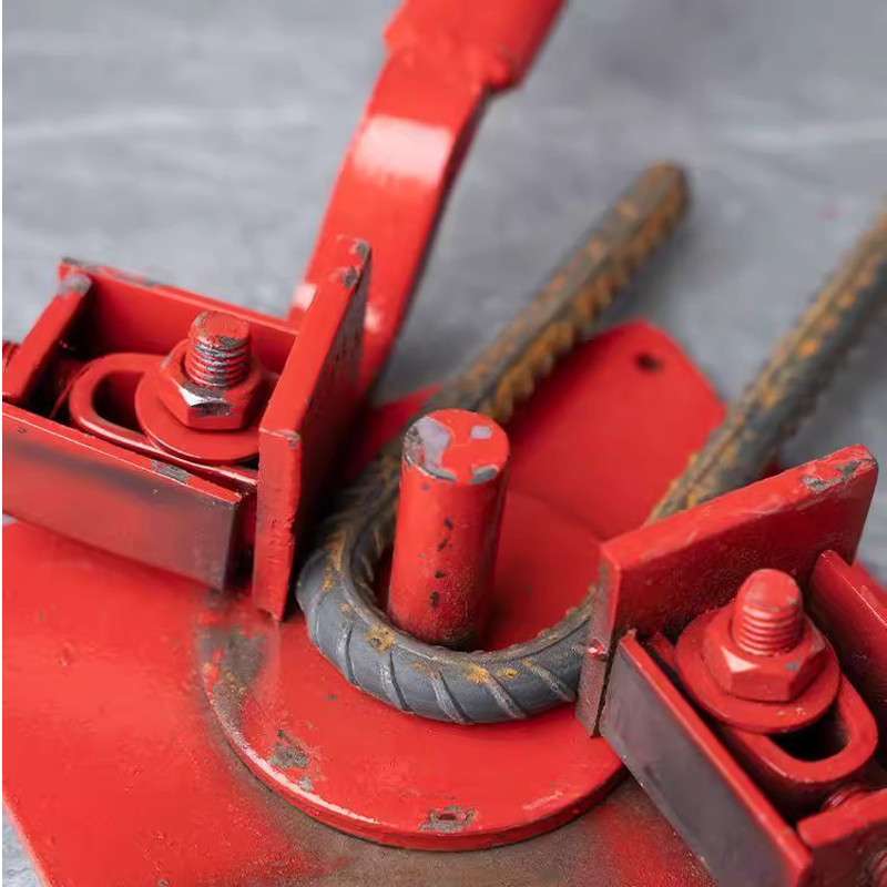 Steel Bar Bender Manual Rebar Bender Portable Manual Rebar Bending Machine Hand-held Folding Tools 1-20mm Construction Bender