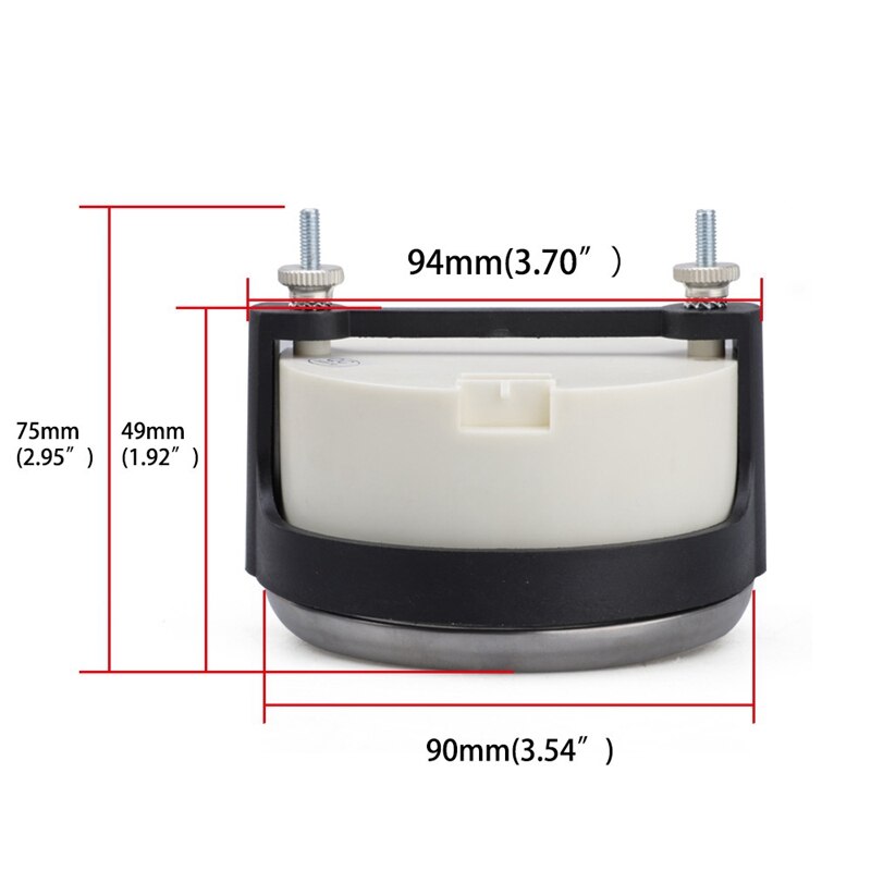 Cnspeed Universele Gps Snelheidsmeter 12V/24V Kilometerstand 85Mm 220 Km/h Voor Auto Motor Lcd Toerenteller