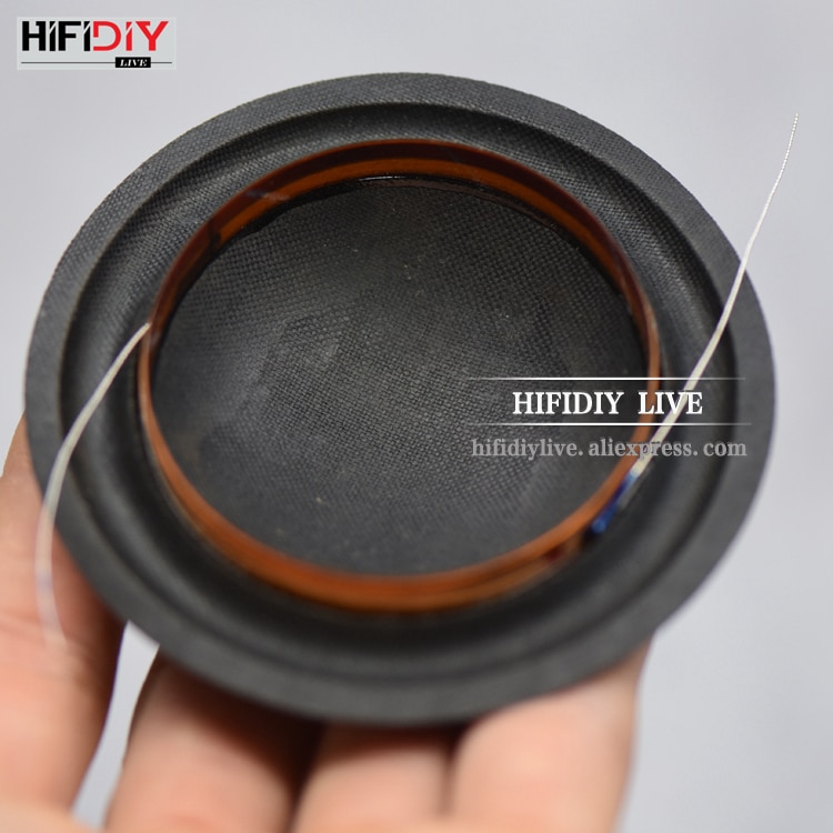 HIFIDIY Live 2 zoll 49,5mm Alt schwingspule weichen Schwarzen seide membran mittelfrequenz Lautsprecher Reparatur zubehör Teile 80 Watt 8Ohm