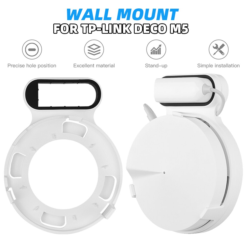 Wall Mount Houder Voor Tp-Link Deco M5 Hele Huis Mesh Wifi Systeem Stevige Muurbeugel Plafond Voor tp-Link Thuis Wifi Router