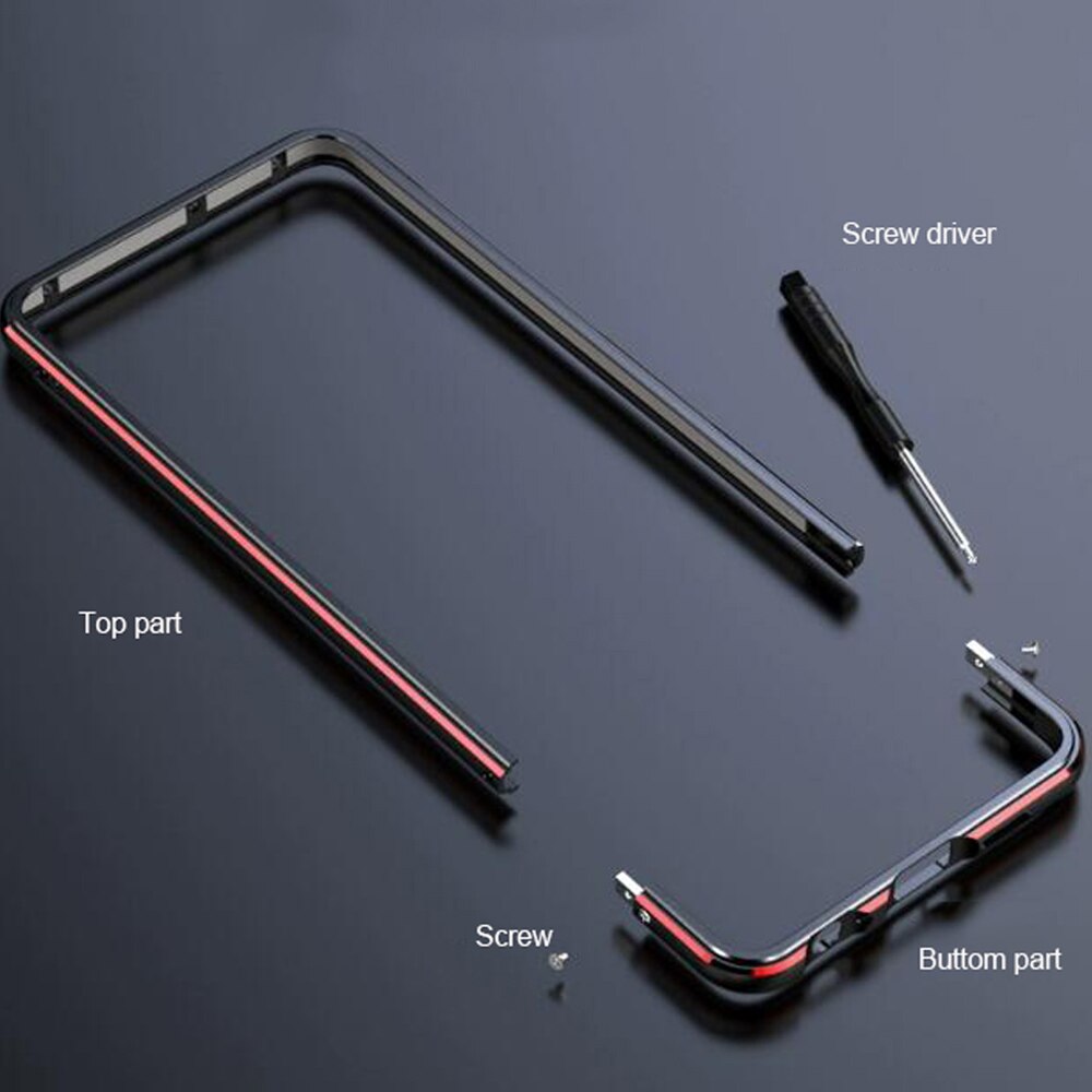 Para Huawei P30 Pro funda de lujo Original de aluminio brillante protector de parachoques P30 Lite funda de Metal marco P30 funda de coque